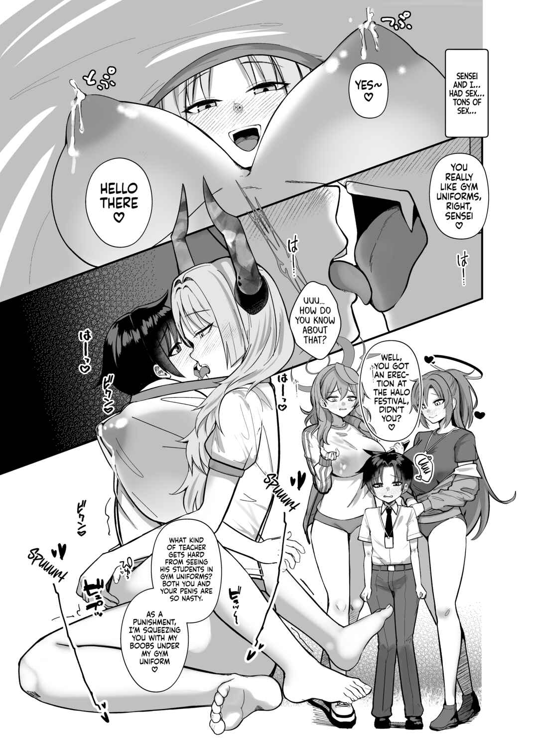 Page 31 Chapter Unknown_2810 Blue Archive - Sensei wa Dandan Seitsuu shitaku naa ~ru ♡