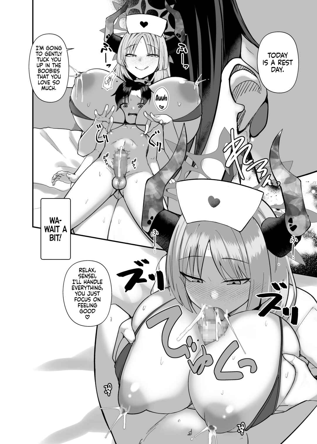 Page 34 Chapter Unknown_2810 Blue Archive - Sensei wa Dandan Seitsuu shitaku naa ~ru ♡