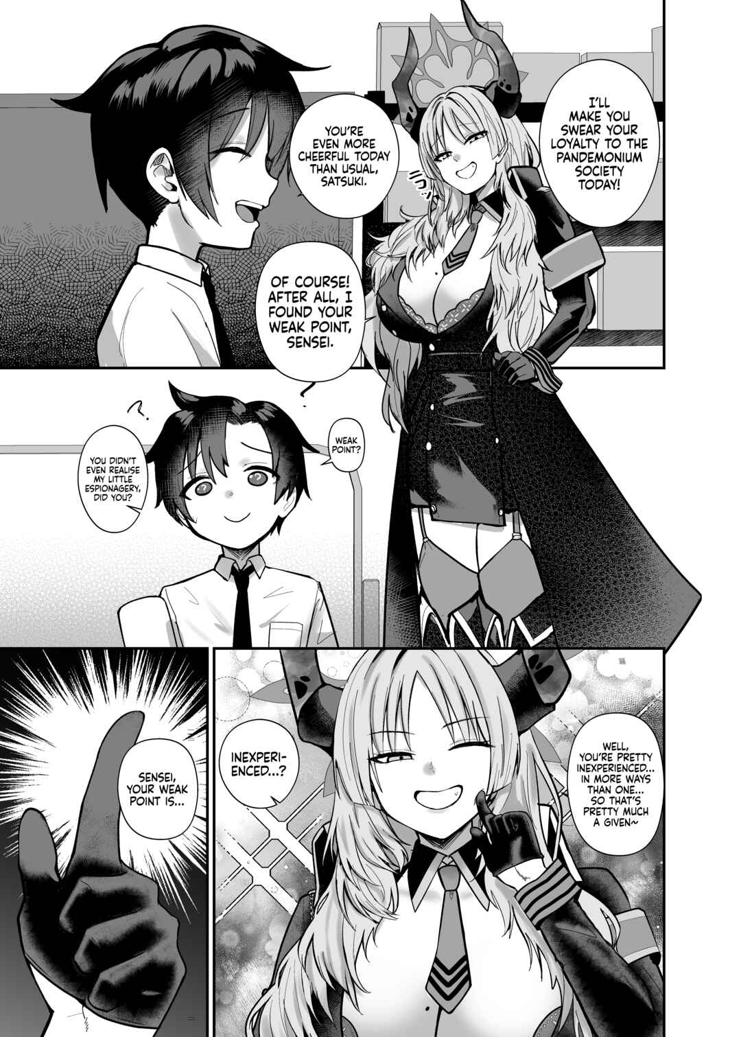 Page 7 Chapter Unknown_2810 Blue Archive - Sensei wa Dandan Seitsuu shitaku naa ~ru ♡