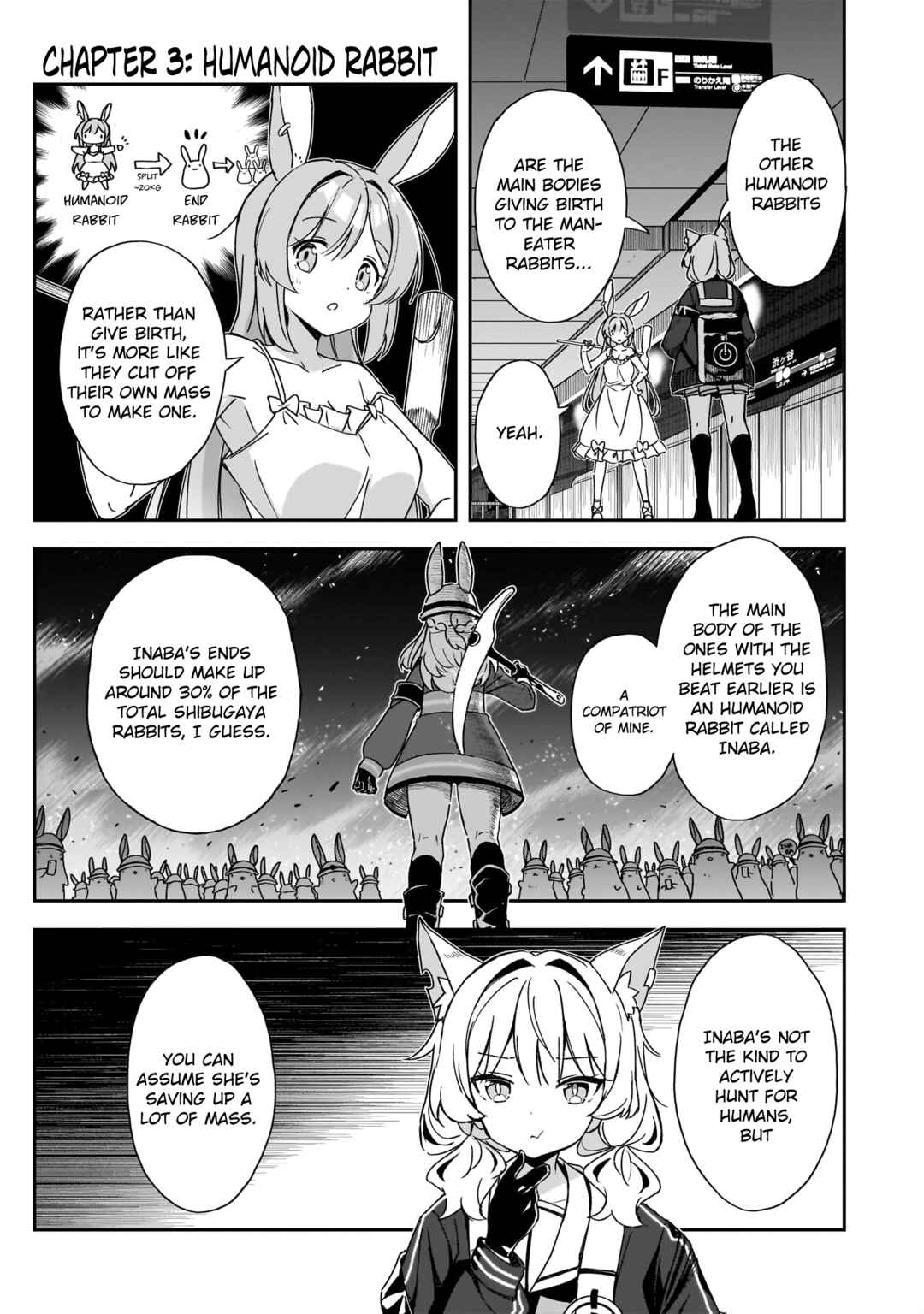 Page 1 Chapter 3 Usagi Wa Kaku Katariki