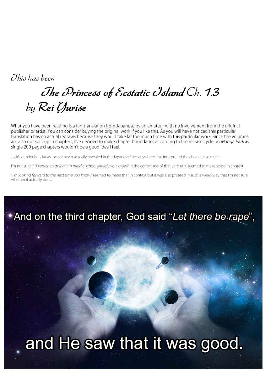 Page 24 Chapter 1.3 The Princess of Ecstatic Island