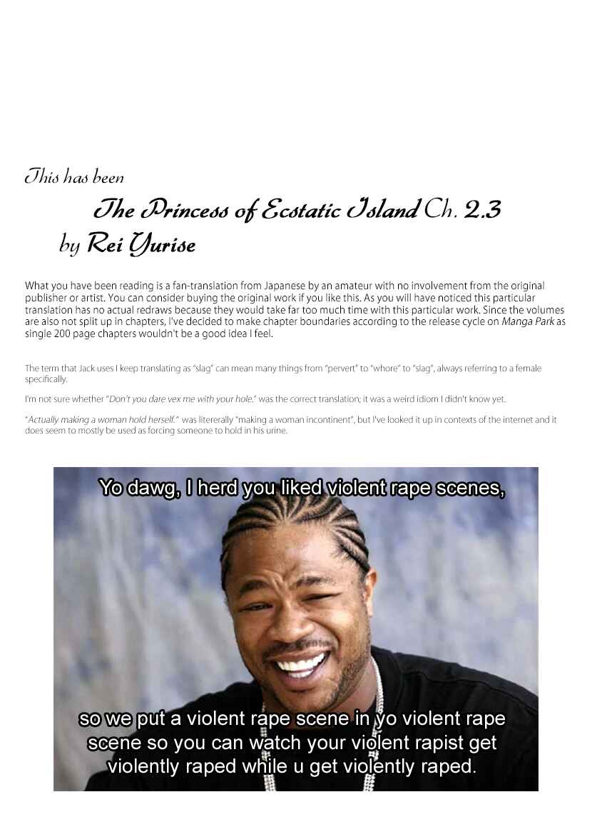 Page 34 Chapter 2.3 The Princess of Ecstatic Island