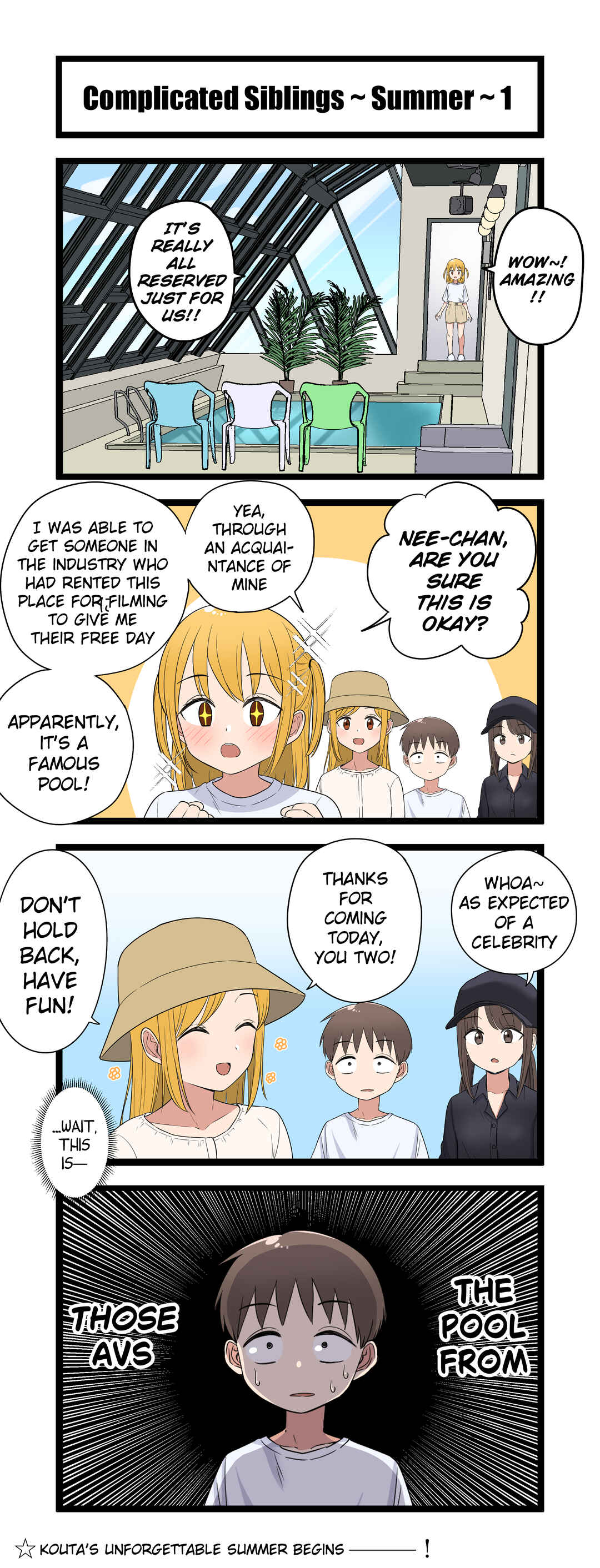 Page 1 Chapter 2.1 Fukuzatsu na Kyoudai - FANBOX