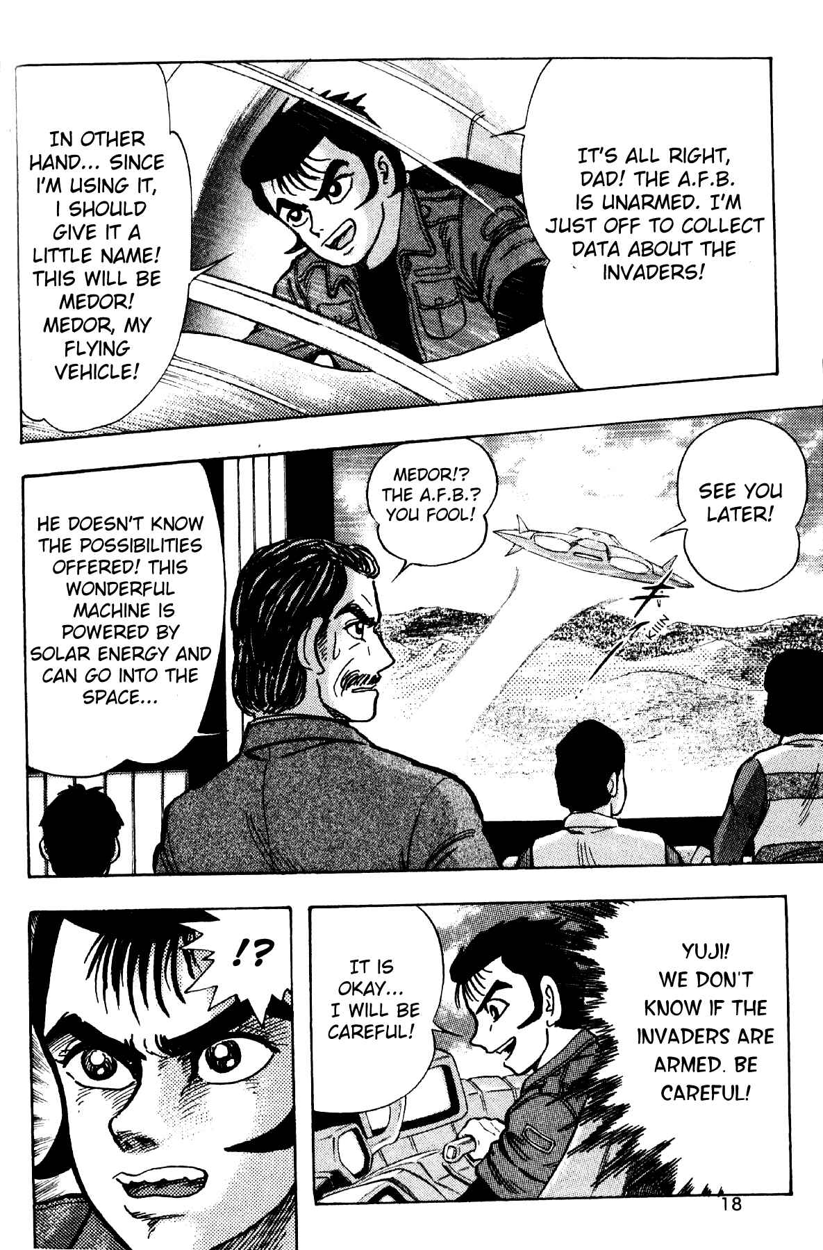 Page 18 Chapter 7 Grendizer Giga