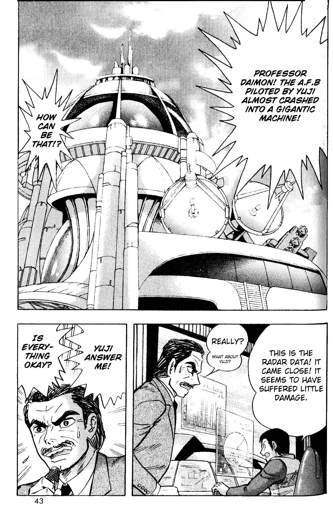 Page 1 Chapter 8 Grendizer Giga