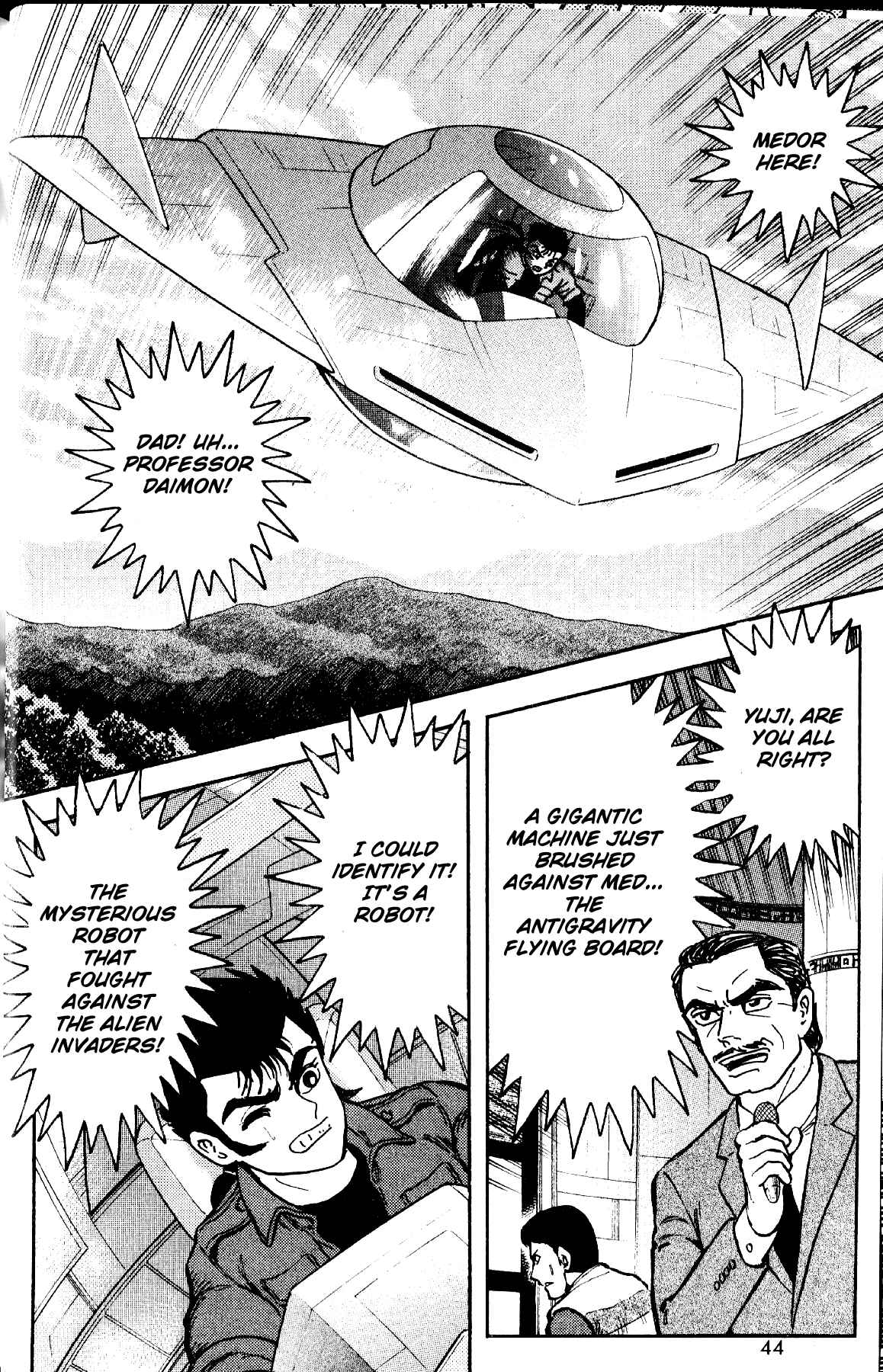 Page 2 Chapter 8 Grendizer Giga