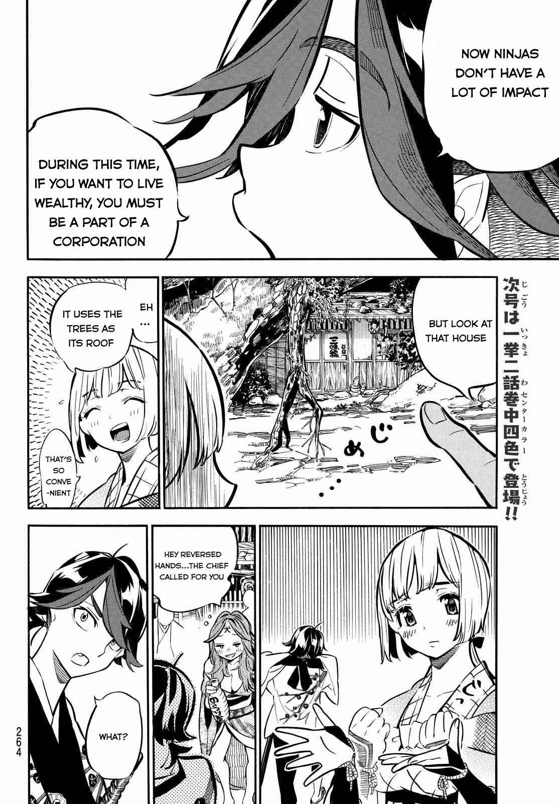 Page 12 Chapter 6 Mononote: Edo Kiketsu Ninja Emaki