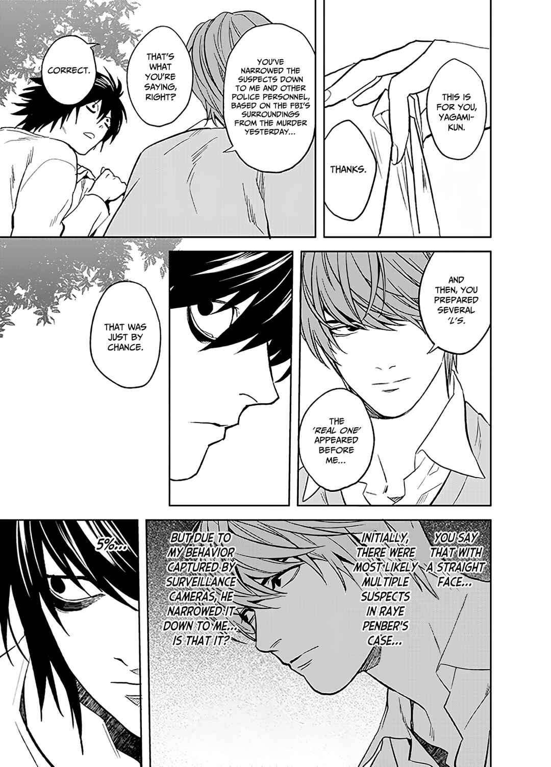 Page 14 Chapter Unknown_d23c Death Note - The Other Works / If I Could Have One Wish Come True (Doujinshi)