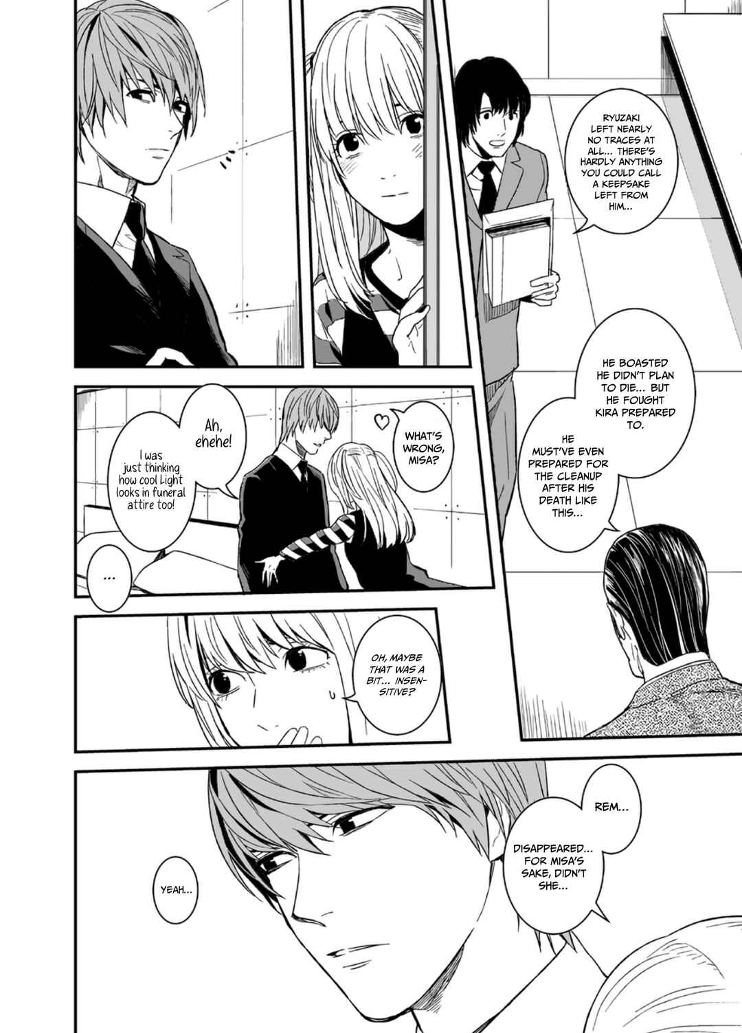 Page 37 Chapter Unknown_d23c Death Note - The Other Works / If I Could Have One Wish Come True (Doujinshi)