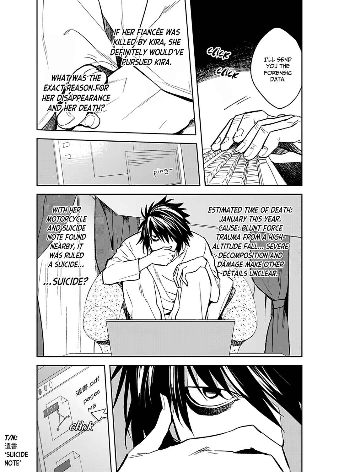 Page 5 Chapter Unknown_d23c Death Note - The Other Works / If I Could Have One Wish Come True (Doujinshi)