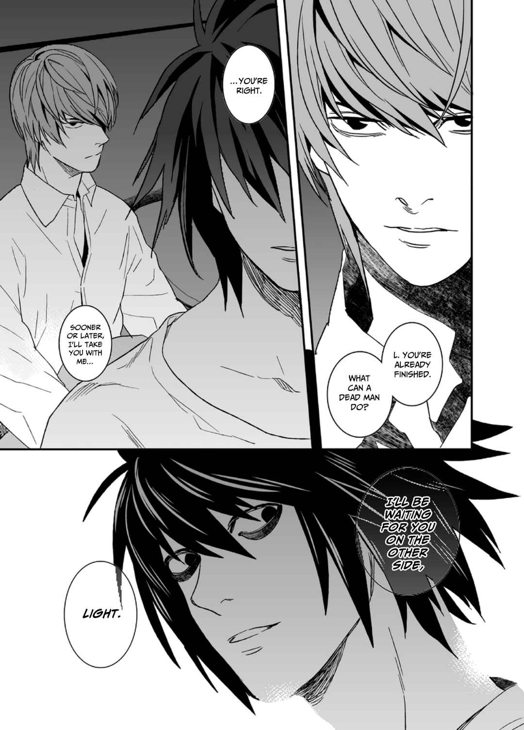 Page 54 Chapter Unknown_d23c Death Note - The Other Works / If I Could Have One Wish Come True (Doujinshi)