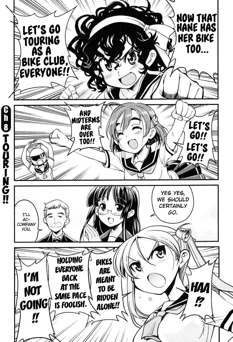 Page 1 Chapter 8 Bakuon!!