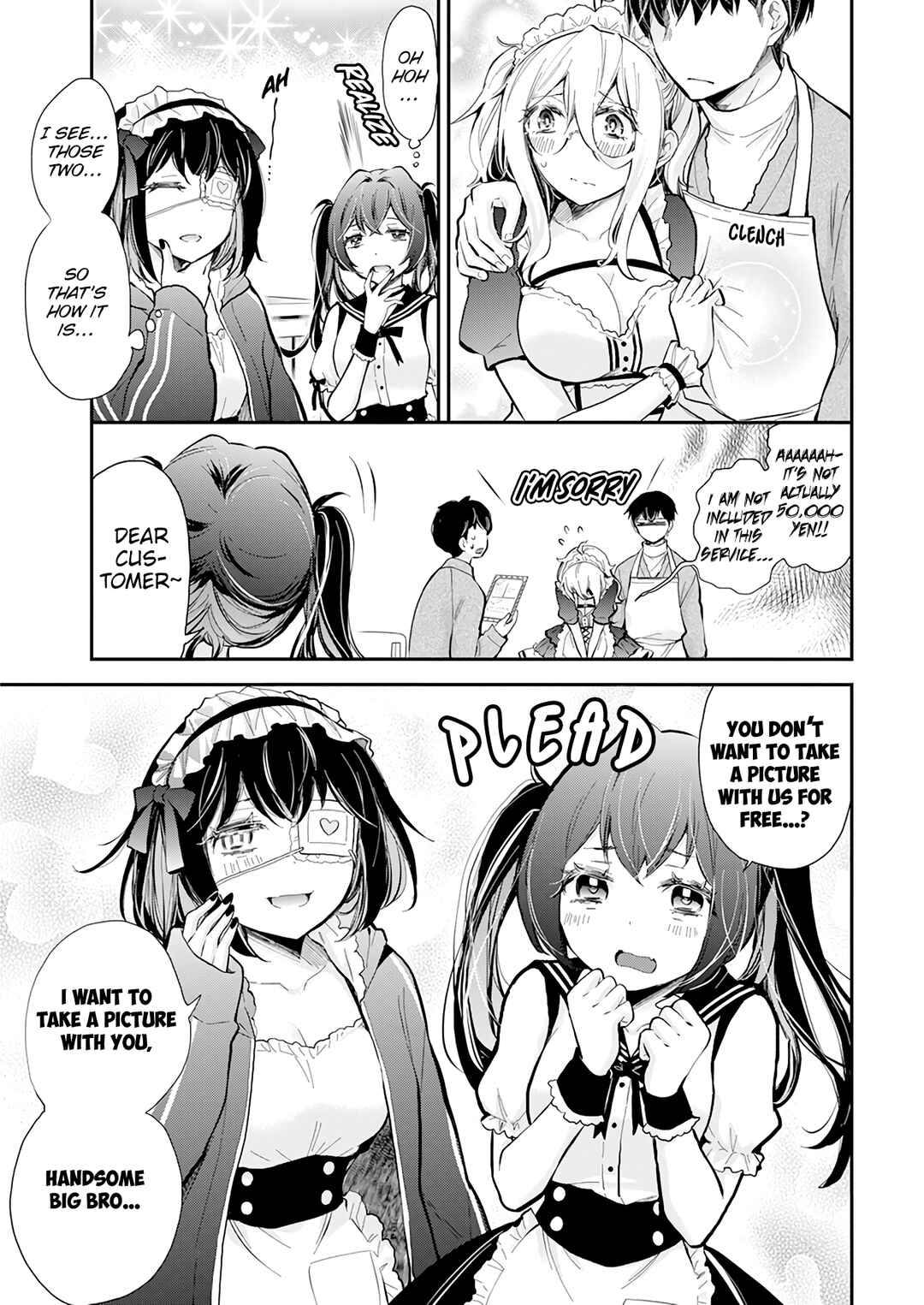 Page 4 Chapter 42 Shingeki no Eroko-san: Hen na Oneesan wa Danshi Kousei to Nakayoku Naritai