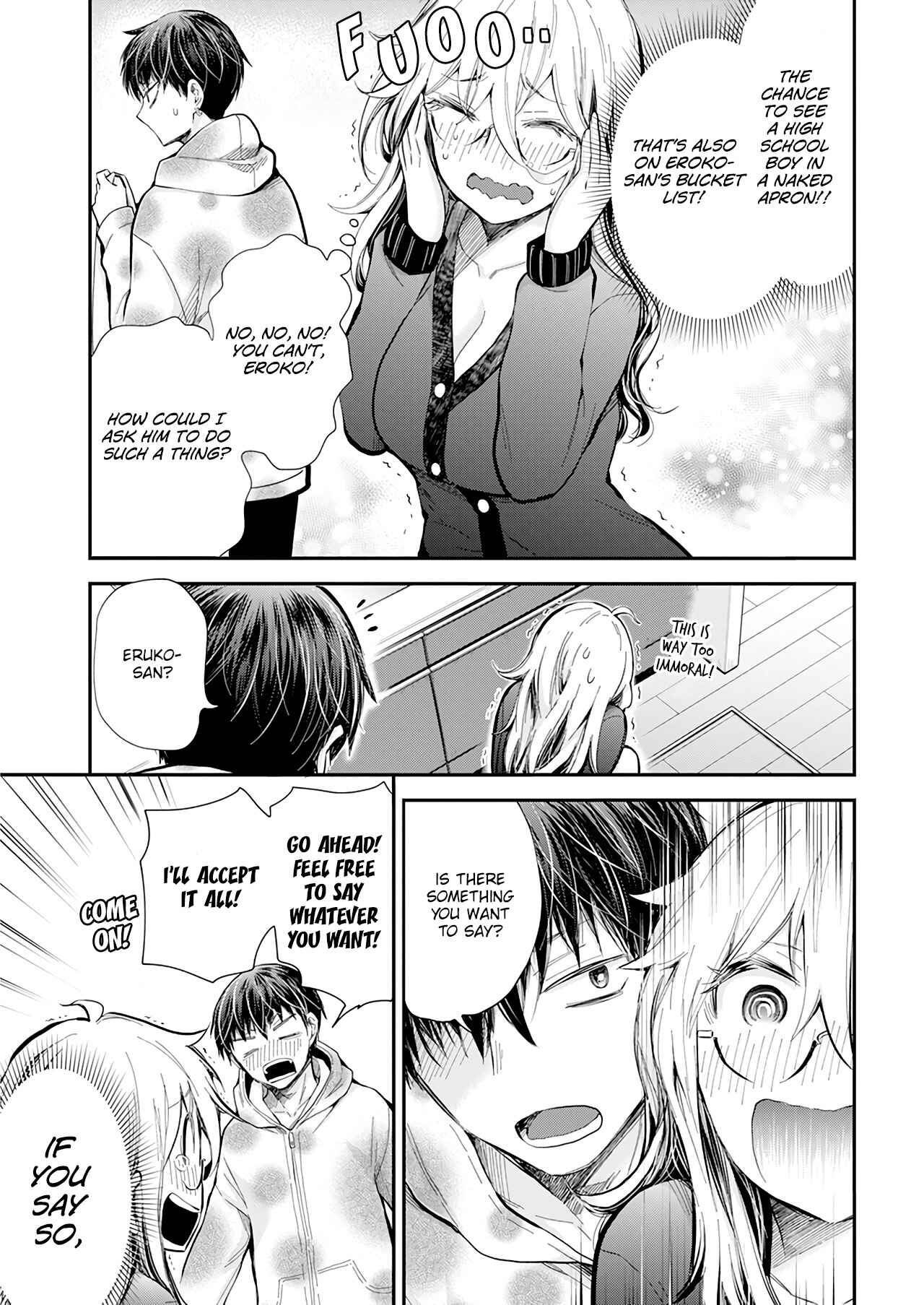 Page 16 Chapter 33 Shingeki no Eroko-san: Hen na Oneesan wa Danshi Kousei to Nakayoku Naritai