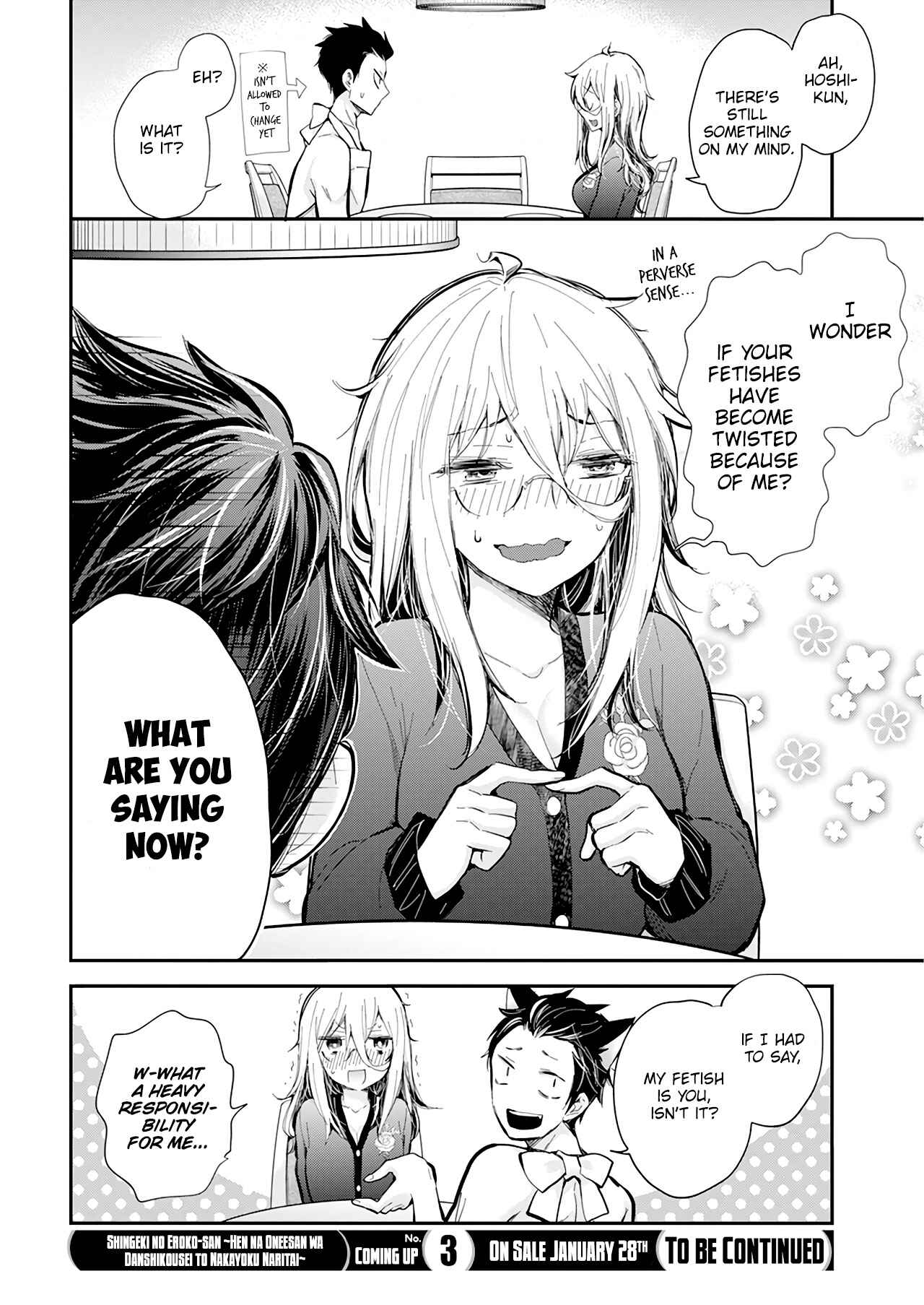 Page 21 Chapter 33 Shingeki no Eroko-san: Hen na Oneesan wa Danshi Kousei to Nakayoku Naritai