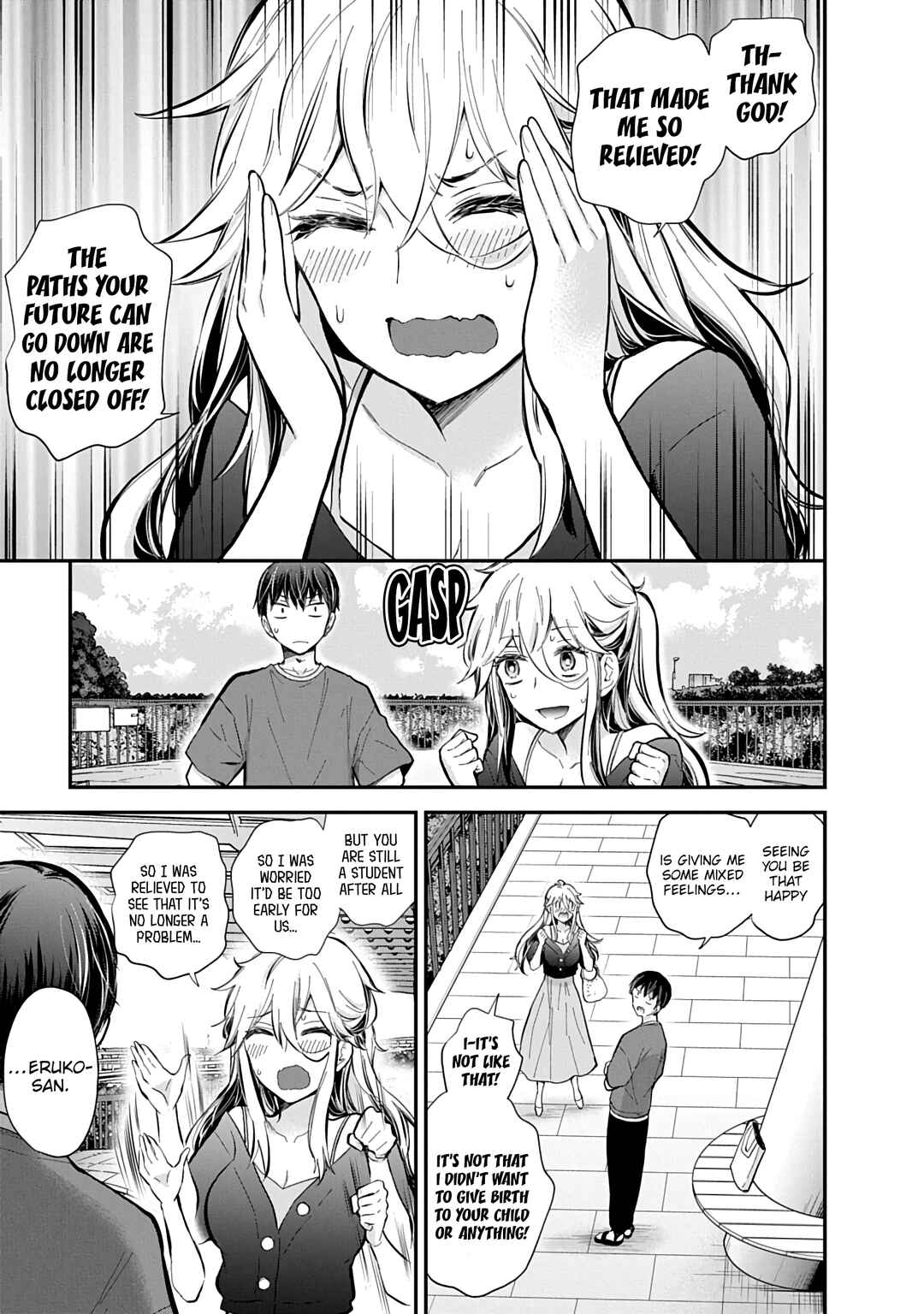 Page 12 Chapter 62 Shingeki no Eroko-san: Hen na Oneesan wa Danshi Kousei to Nakayoku Naritai