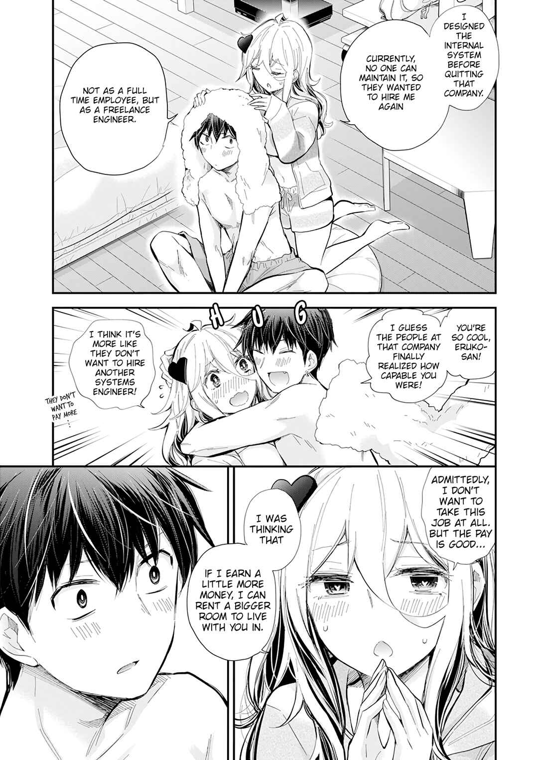 Page 4 Chapter 37 Shingeki no Eroko-san: Hen na Oneesan wa Danshi Kousei to Nakayoku Naritai