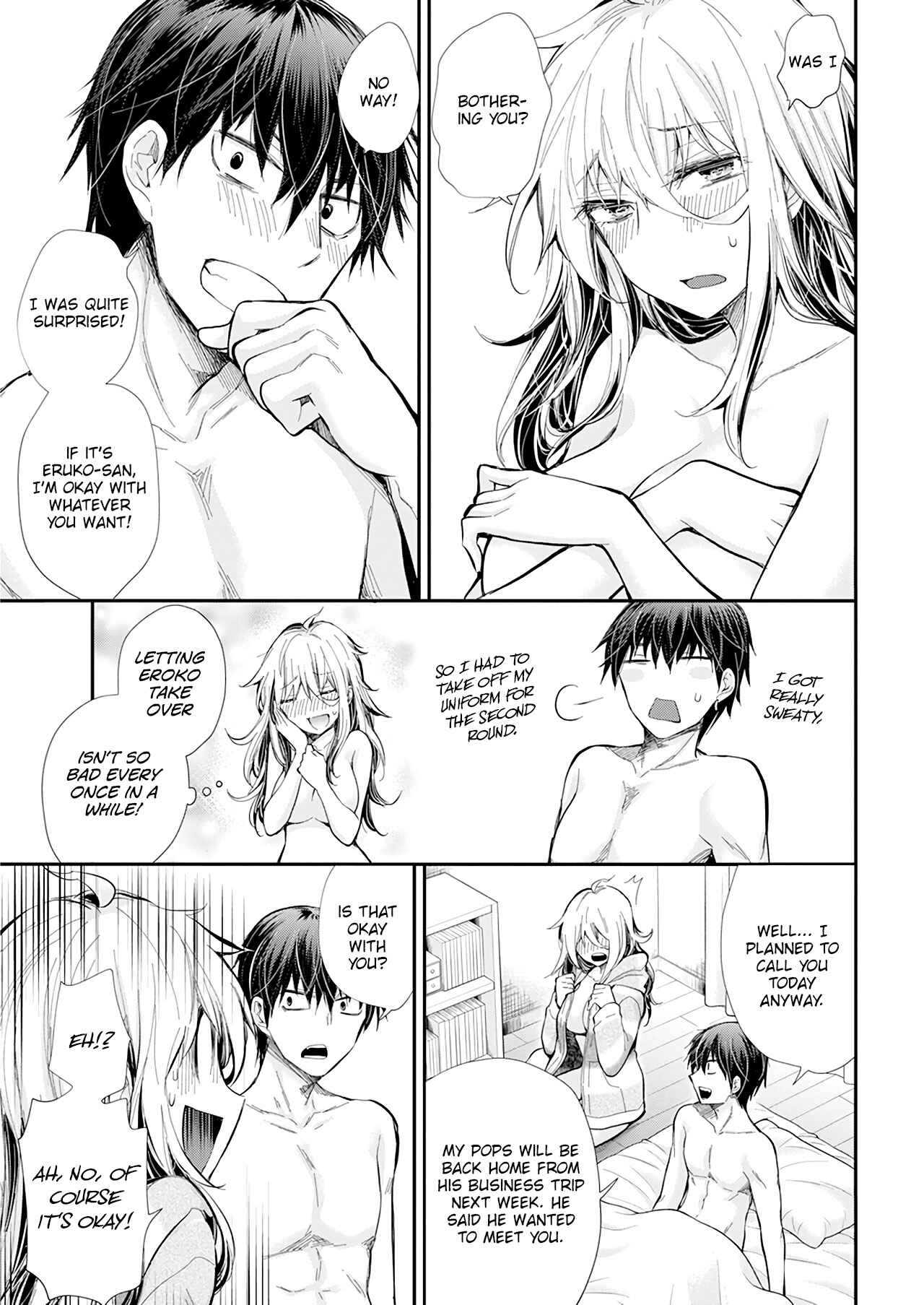 Page 21 Chapter 29 Shingeki no Eroko-san: Hen na Oneesan wa Danshi Kousei to Nakayoku Naritai