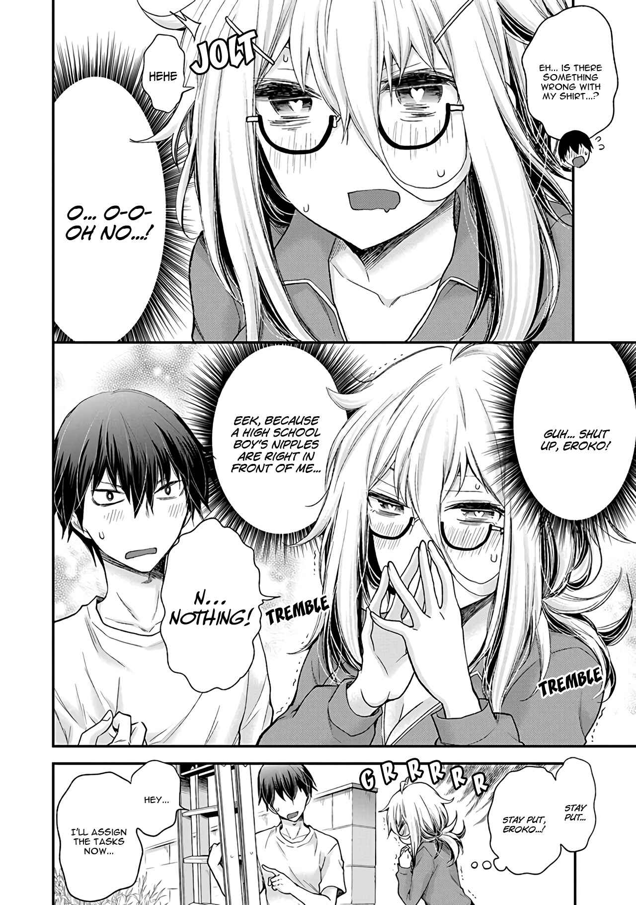 Page 9 Chapter 2 Shingeki no Eroko-san: Hen na Oneesan wa Danshi Kousei to Nakayoku Naritai