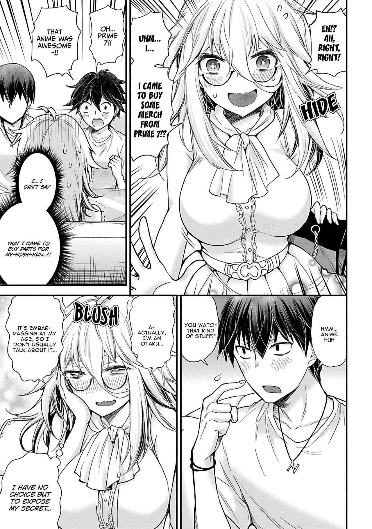 Page 10 Chapter 3 Shingeki no Eroko-san: Hen na Oneesan wa Danshi Kousei to Nakayoku Naritai