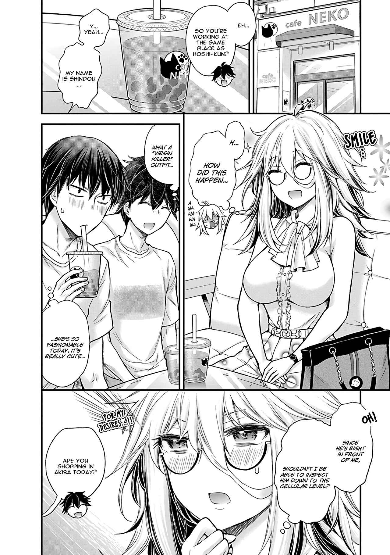 Page 9 Chapter 3 Shingeki no Eroko-san: Hen na Oneesan wa Danshi Kousei to Nakayoku Naritai