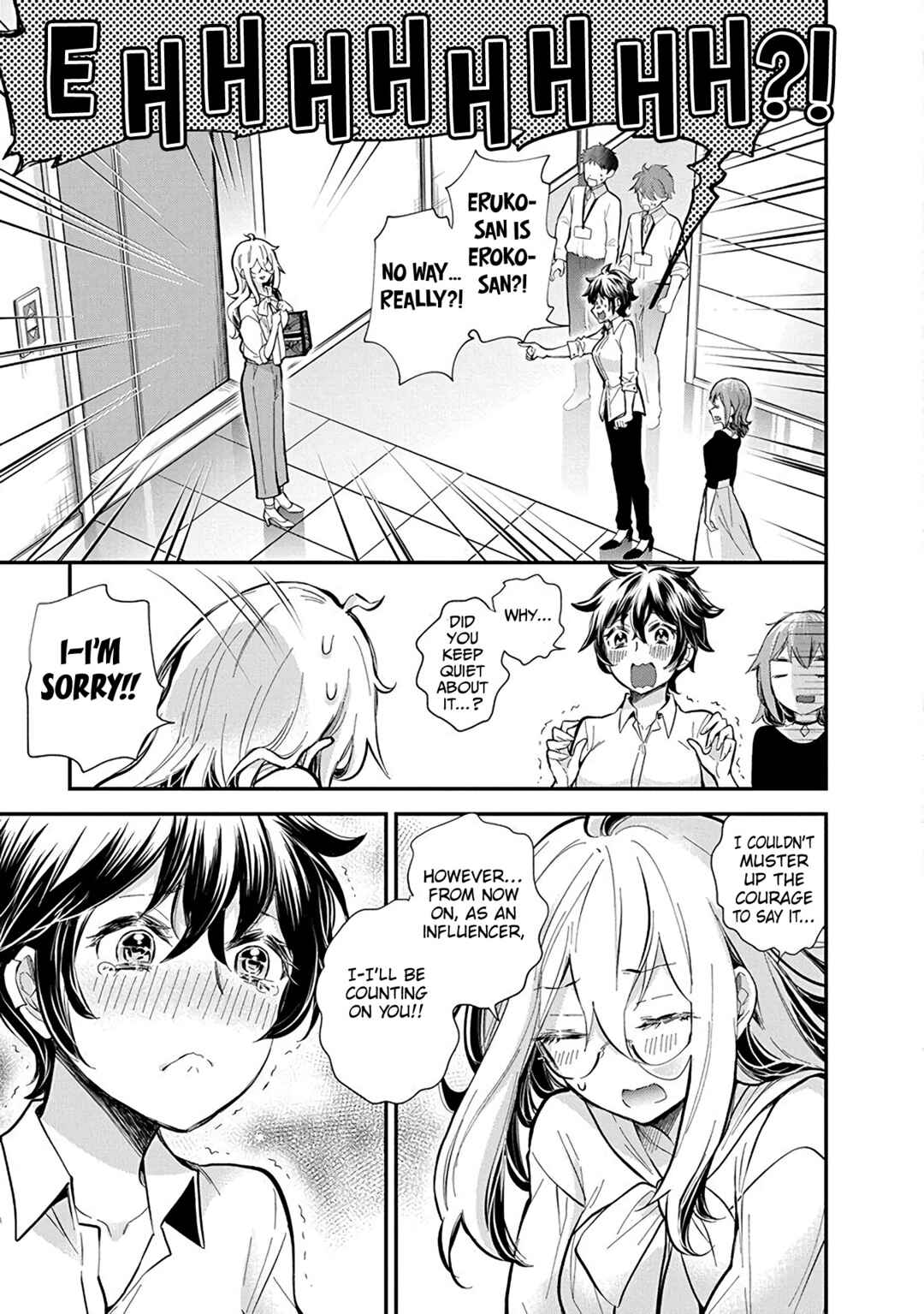 Page 12 Chapter 47 Shingeki no Eroko-san: Hen na Oneesan wa Danshi Kousei to Nakayoku Naritai