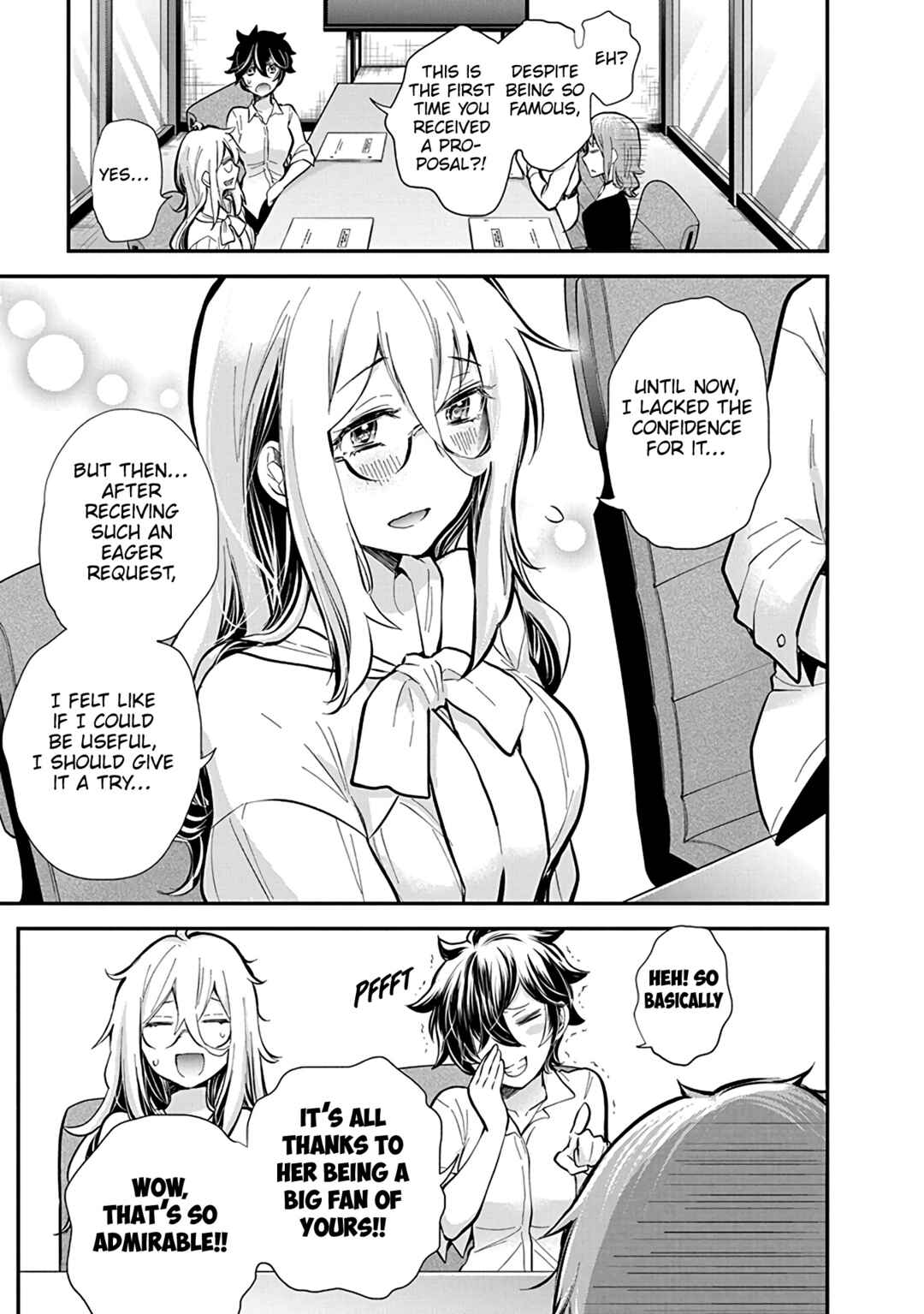 Page 14 Chapter 47 Shingeki no Eroko-san: Hen na Oneesan wa Danshi Kousei to Nakayoku Naritai