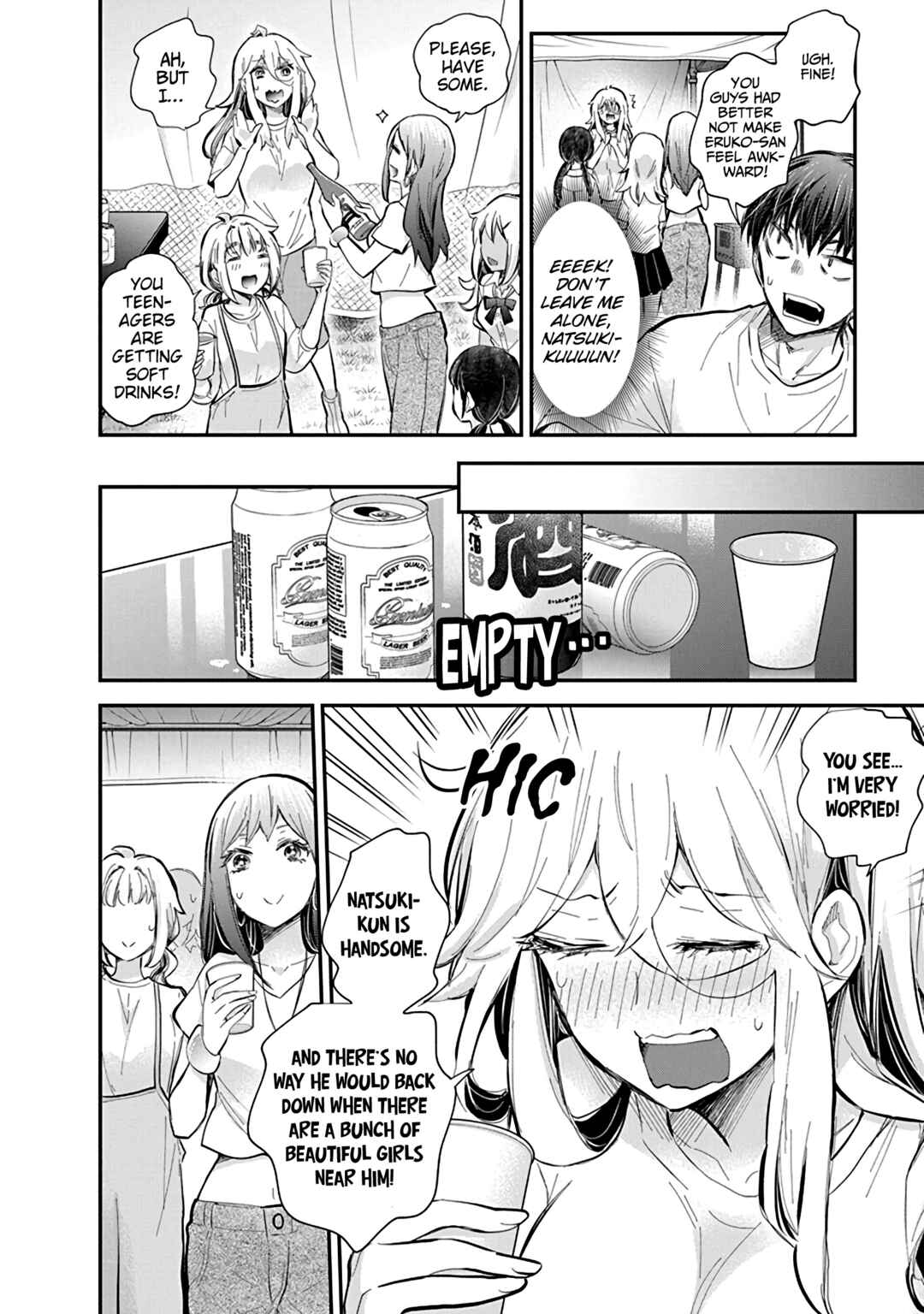 Page 11 Chapter 56 Shingeki no Eroko-san: Hen na Oneesan wa Danshi Kousei to Nakayoku Naritai
