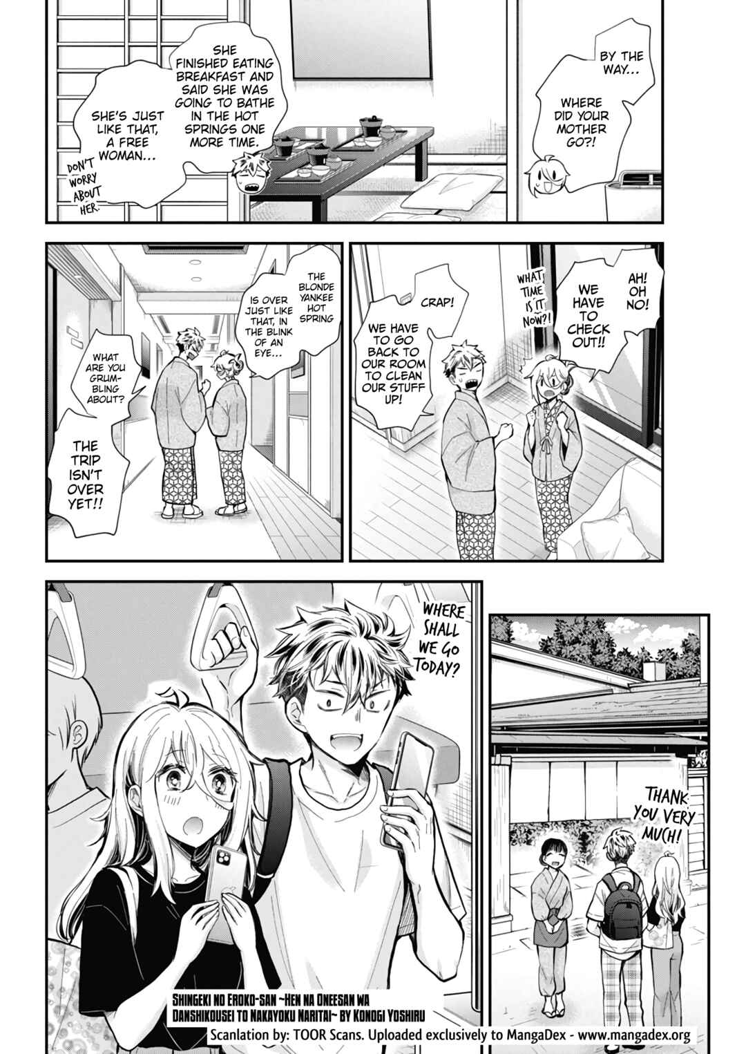 Page 11 Chapter 54 Shingeki no Eroko-san: Hen na Oneesan wa Danshi Kousei to Nakayoku Naritai