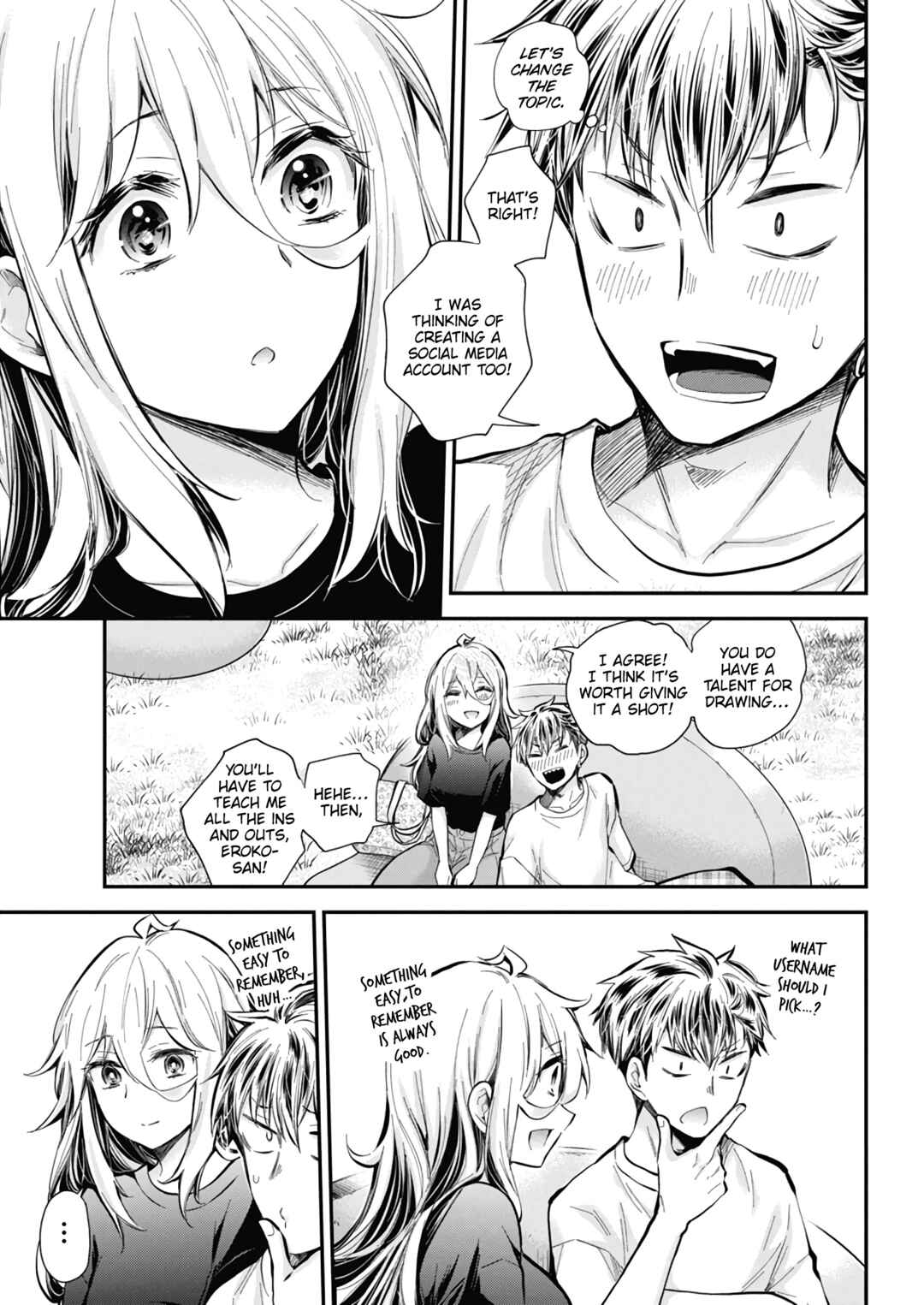 Page 18 Chapter 54 Shingeki no Eroko-san: Hen na Oneesan wa Danshi Kousei to Nakayoku Naritai