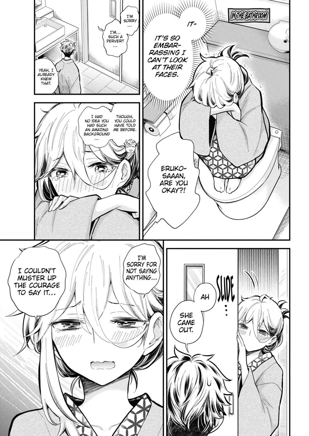 Page 8 Chapter 54 Shingeki no Eroko-san: Hen na Oneesan wa Danshi Kousei to Nakayoku Naritai