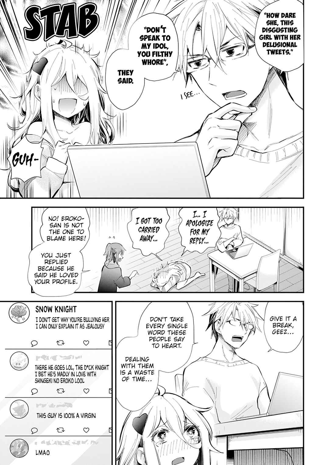 Page 10 Chapter 39 Shingeki no Eroko-san: Hen na Oneesan wa Danshi Kousei to Nakayoku Naritai