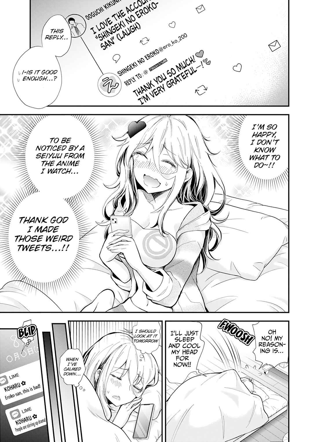 Page 4 Chapter 39 Shingeki no Eroko-san: Hen na Oneesan wa Danshi Kousei to Nakayoku Naritai