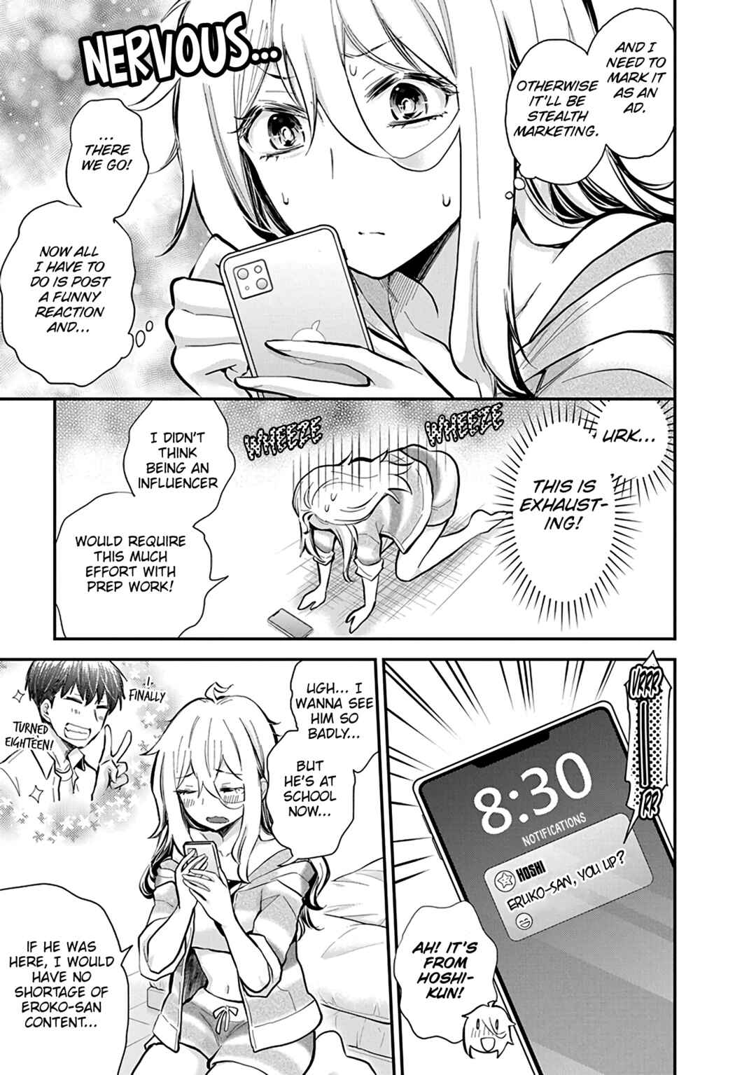 Page 4 Chapter 48 Shingeki no Eroko-san: Hen na Oneesan wa Danshi Kousei to Nakayoku Naritai