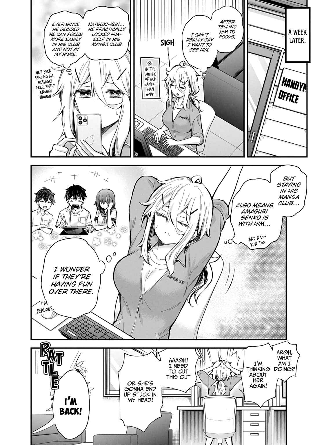 Page 11 Chapter 58 Shingeki no Eroko-san: Hen na Oneesan wa Danshi Kousei to Nakayoku Naritai