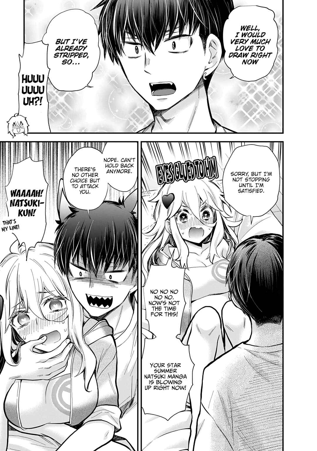 Page 8 Chapter 58 Shingeki no Eroko-san: Hen na Oneesan wa Danshi Kousei to Nakayoku Naritai