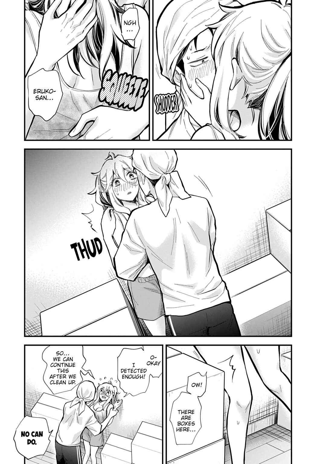 Page 14 Chapter 61 Shingeki no Eroko-san: Hen na Oneesan wa Danshi Kousei to Nakayoku Naritai