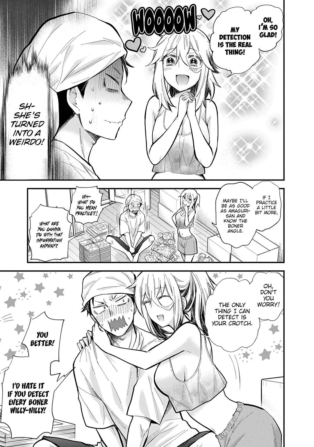 Page 8 Chapter 61 Shingeki no Eroko-san: Hen na Oneesan wa Danshi Kousei to Nakayoku Naritai