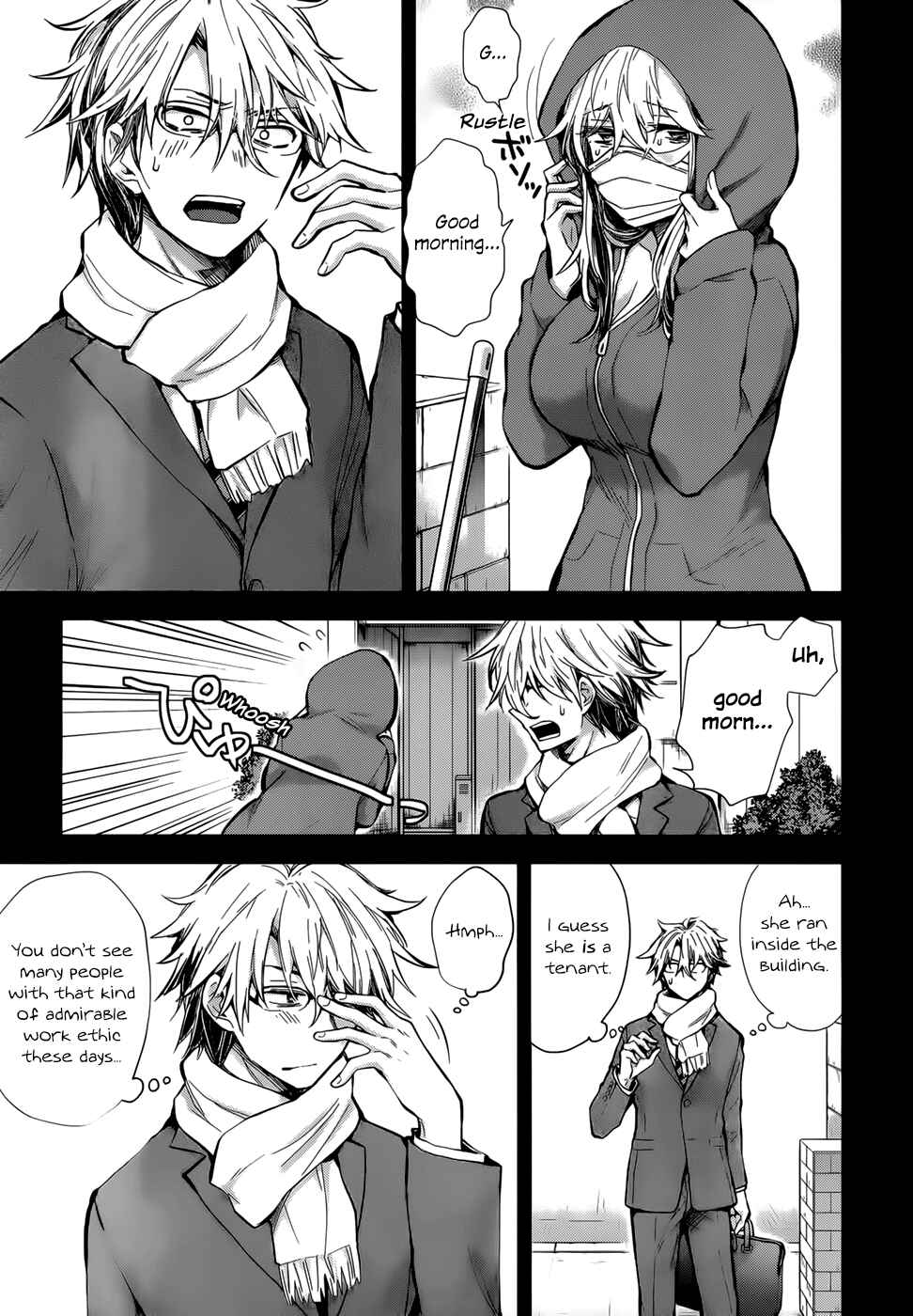 Page 3 Chapter 28 Shingeki no Eroko-san: Hen na Oneesan wa Danshi Kousei to Nakayoku Naritai