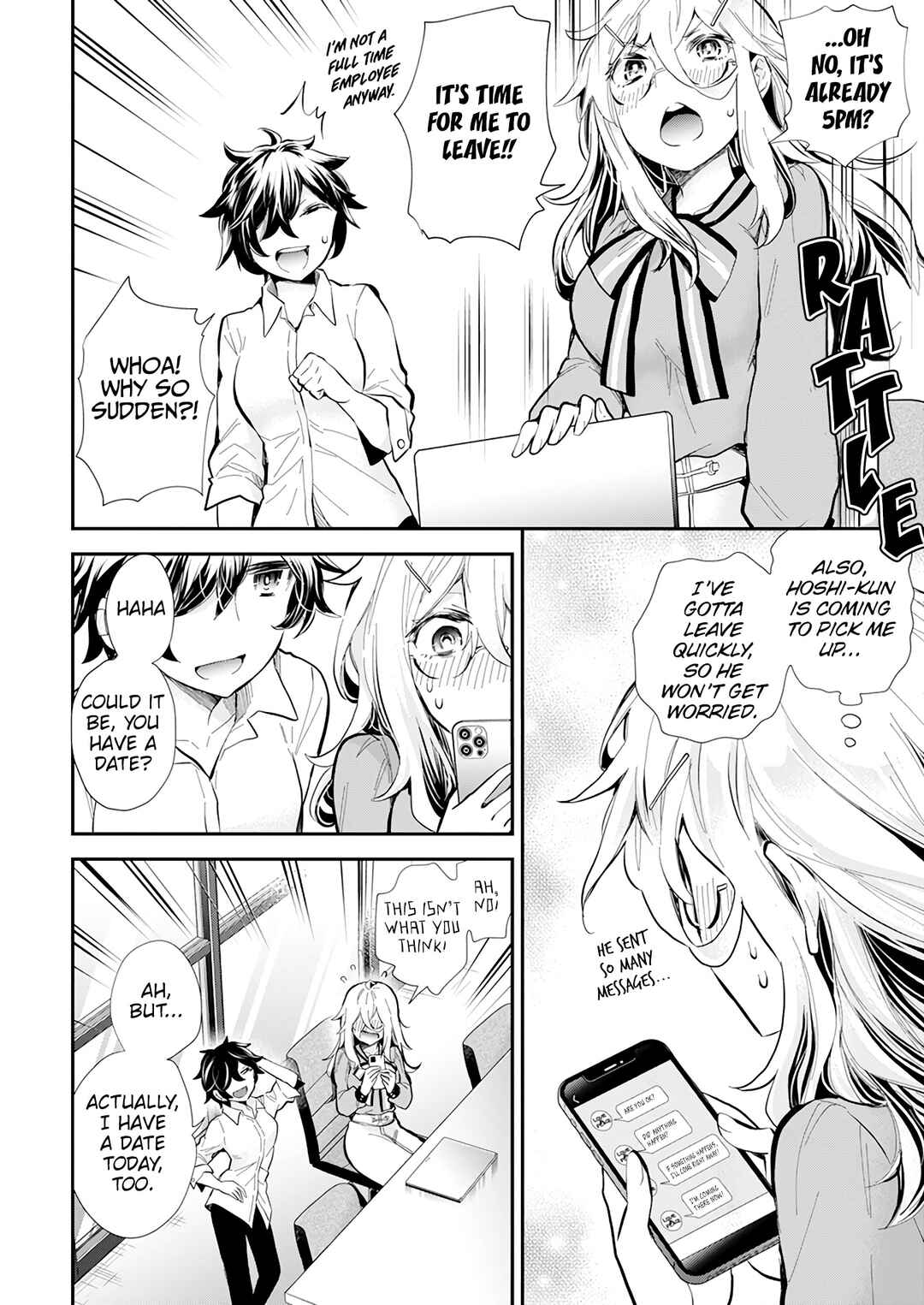 Page 9 Chapter 38 Shingeki no Eroko-san: Hen na Oneesan wa Danshi Kousei to Nakayoku Naritai