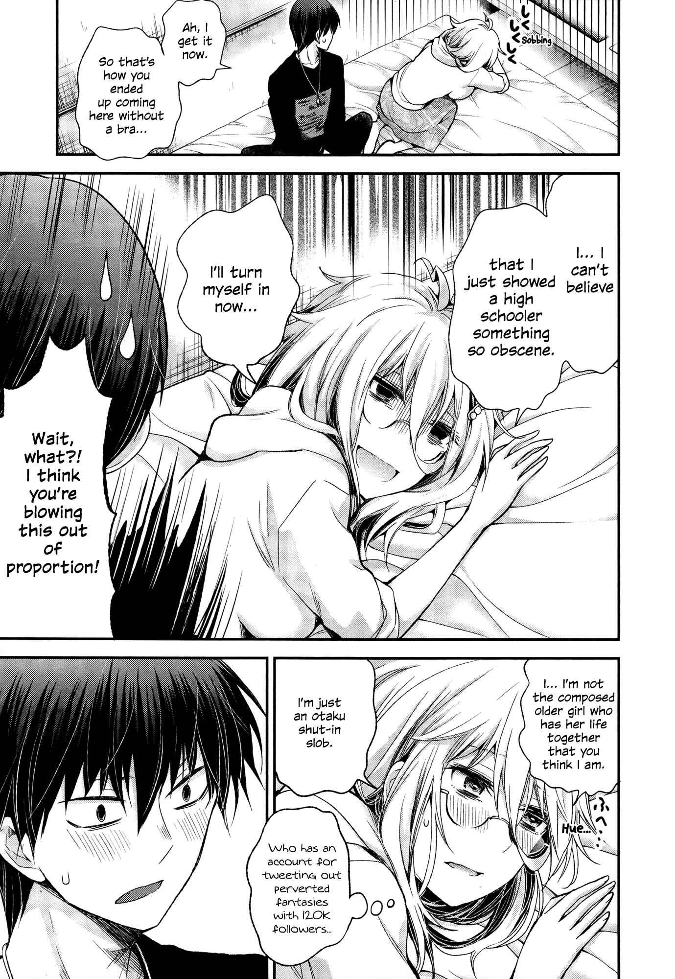Page 17 Chapter 7 Shingeki no Eroko-san: Hen na Oneesan wa Danshi Kousei to Nakayoku Naritai