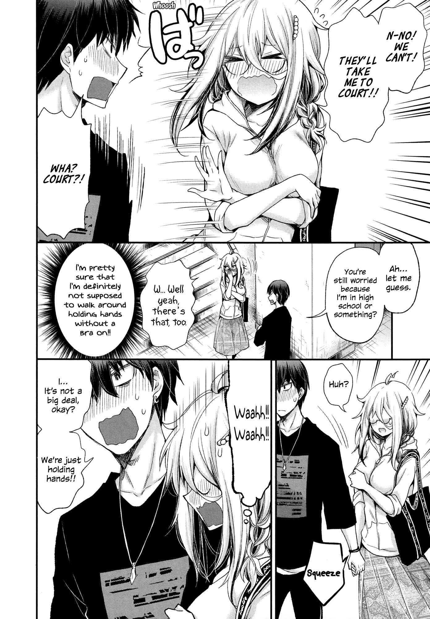 Page 8 Chapter 7 Shingeki no Eroko-san: Hen na Oneesan wa Danshi Kousei to Nakayoku Naritai