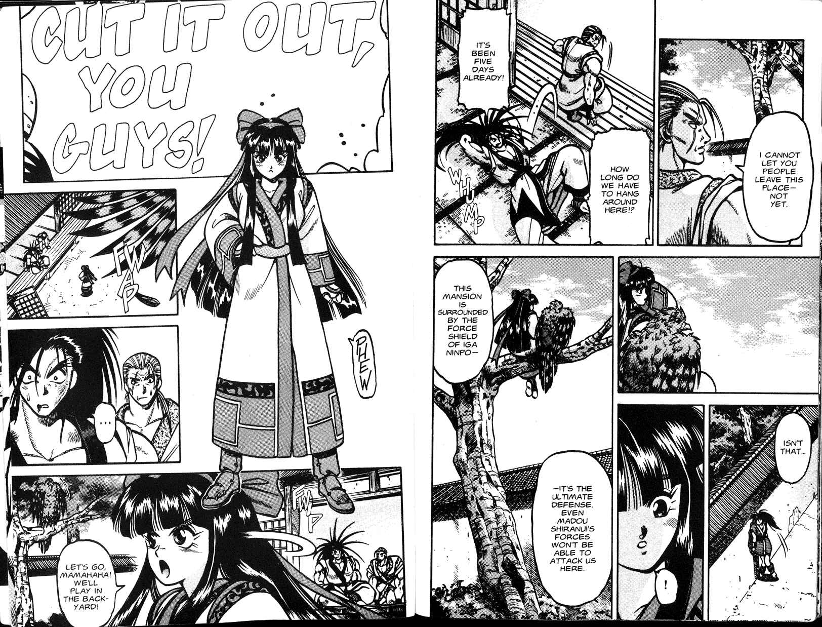 Page 4 Chapter 3 Samurai Spirits - Makai Bugeichou