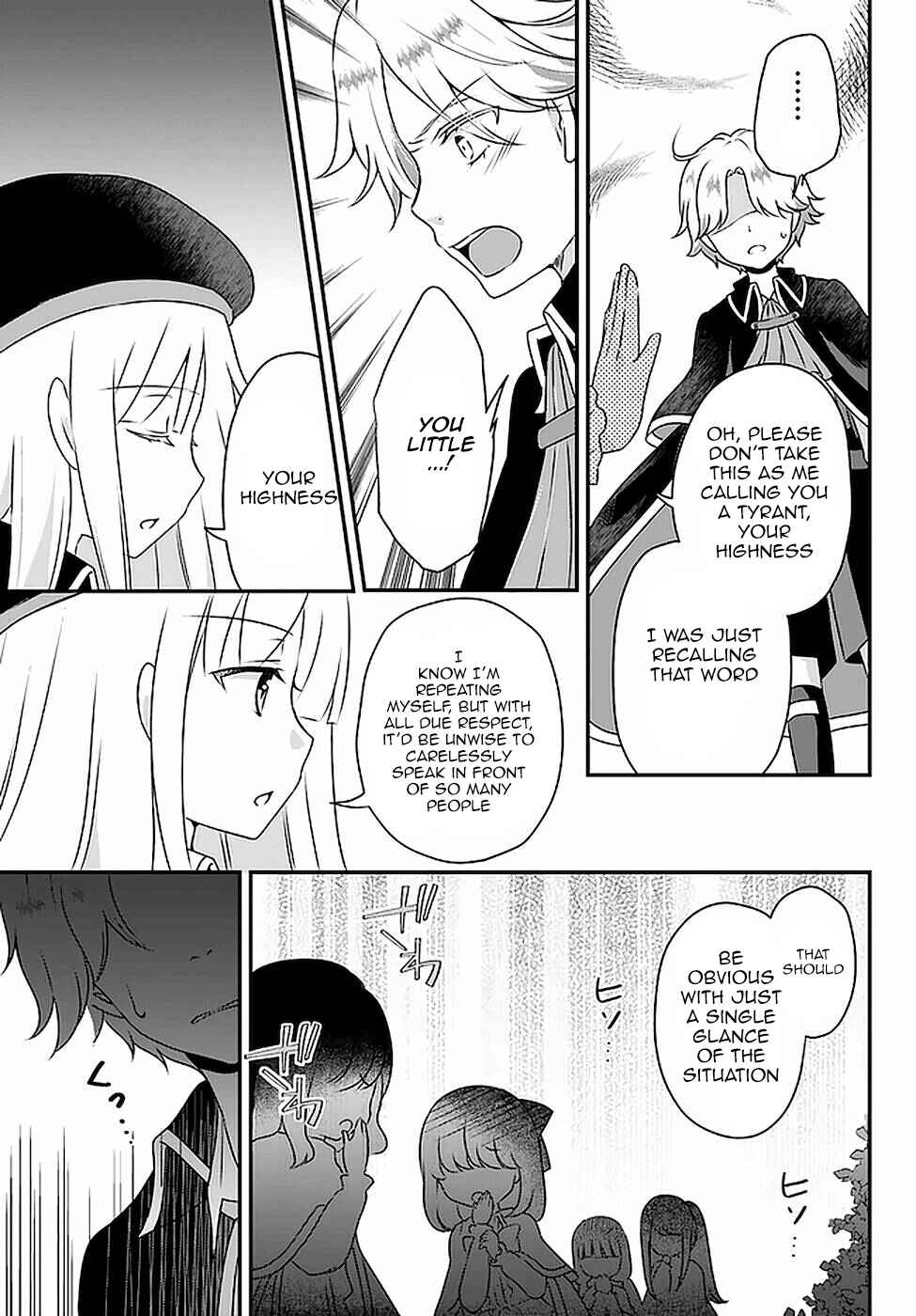Page 9 Chapter 14 Tensei shitara Otome Game no Sekai? Ie, Majutsu wo Kiwameru no ni Isogashii no de sou iu no wa Kekkou desu