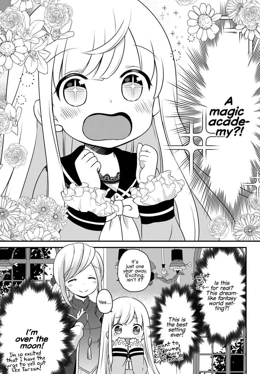 Page 4 Chapter 3.1 Tensei shitara Otome Game no Sekai? Ie, Majutsu wo Kiwameru no ni Isogashii no de sou iu no wa Kekkou desu