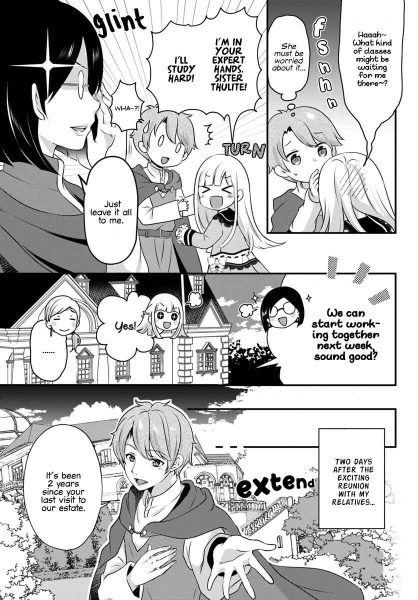 Page 6 Chapter 3.1 Tensei shitara Otome Game no Sekai? Ie, Majutsu wo Kiwameru no ni Isogashii no de sou iu no wa Kekkou desu