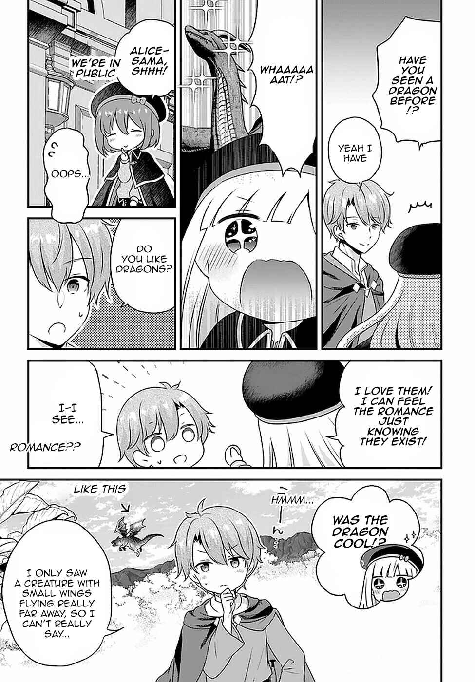 Page 9 Chapter 18 Tensei shitara Otome Game no Sekai? Ie, Majutsu wo Kiwameru no ni Isogashii no de sou iu no wa Kekkou desu