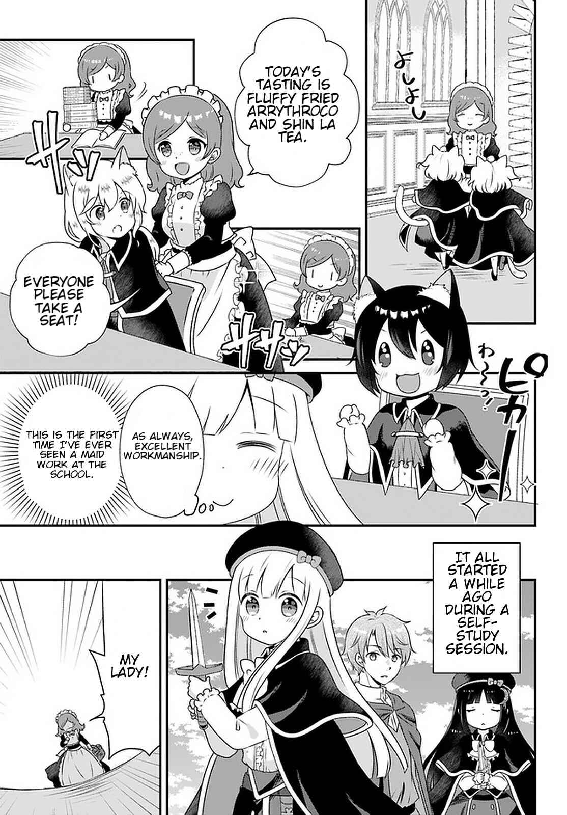 Page 3 Chapter 11.1 Tensei shitara Otome Game no Sekai? Ie, Majutsu wo Kiwameru no ni Isogashii no de sou iu no wa Kekkou desu