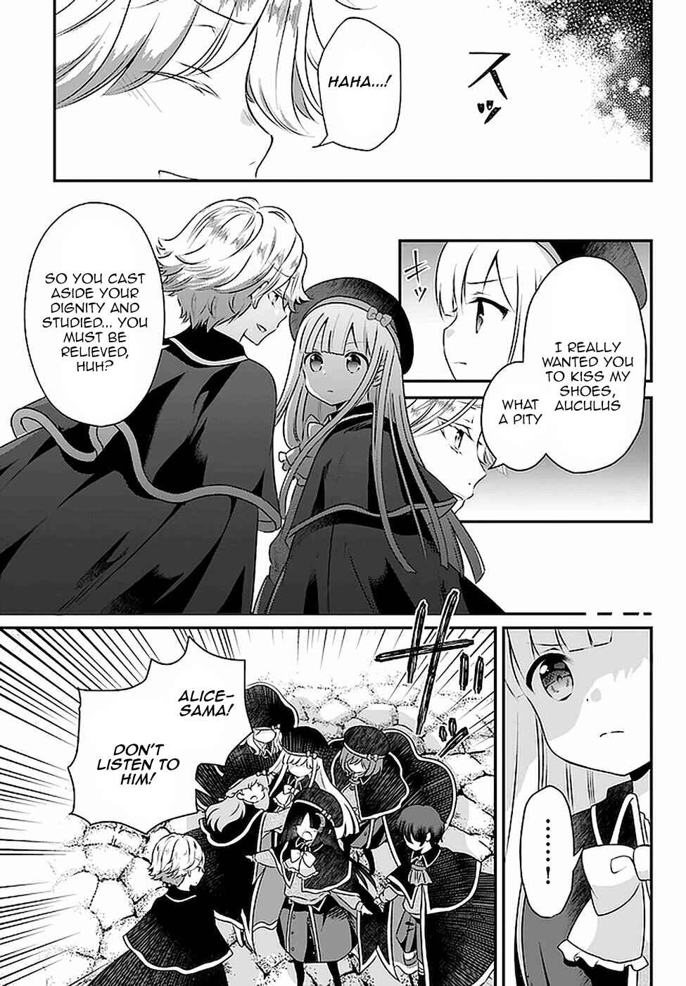 Page 21 Chapter 15 Tensei shitara Otome Game no Sekai? Ie, Majutsu wo Kiwameru no ni Isogashii no de sou iu no wa Kekkou desu