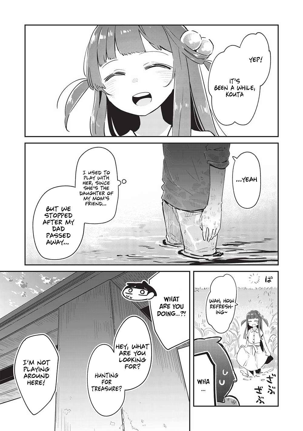 Page 7 Chapter 11.2 Ittsumo Shiotaiou na Osananajimi dakedo, Ore ni Kataomoi shite iru no ga Barebare de Kawaii.
